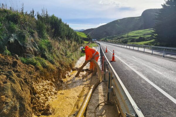 Pipe excavation by Hydro Excavators Vac U Digga providing hydroblasting, hydro digging and hydrovacing based in Christchurch NZ